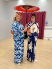 Rosie and Elaine - The Kimono models.