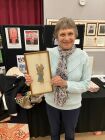 And the winning entry.  Beautiful painting entered by June. .