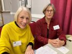 Amazing register keepers.  Judith Buckley and Anne Ainsworth.