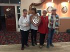 Comberbach WI winning Group Darts Team.