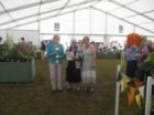 Alison Horton with County Chairman Frances Woollam and Joanna Lomas