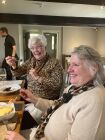Margery and Janine enjoying lunch and a chat.