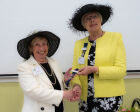 Incoming CFWI President Selina Prescott and Outgoing CFWI President Jean Harding.